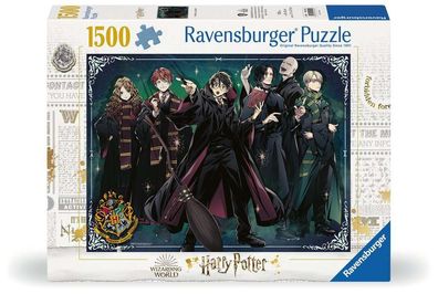 Ravensburger 12001222 Gryffindor vs. Slytherin 1500 Teile Puzzle