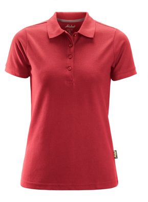 Snickers Damen Poloshirt Chili