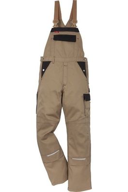 Kansas Icon Two Latzhose 1009 LUXE Khaki/Schwarz