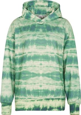 Fila Damen Kapuzenpullover Cles Oversized Hoody Aop Green Batic AOP