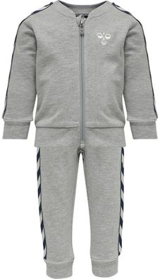 Hummel Kinder Trainingsanzug Bille Tracksuit Grey Melange