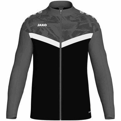 JAKO Polyesterjacke Iconic schwarz/anthrazit