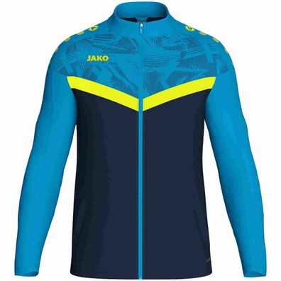 JAKO Polyesterjacke Iconic marine/JAKO blau/neongelb