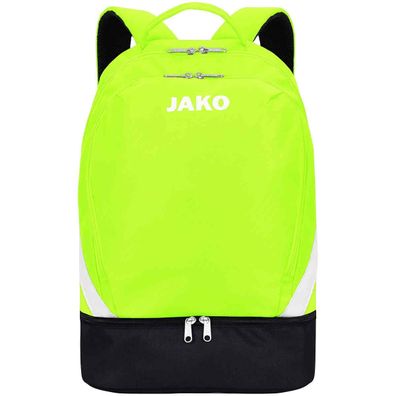 Jako Rucksack Iconic neongrün/schwarz