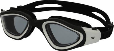 Schwimmbrille Jamaika weiss schwarz