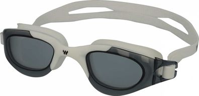 Schwimmbrille Barbados grau weiss