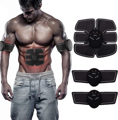 JKAN EMS Muscle Stimulator, EMS Trainingsgerät, EMS Bauchmuskeltrainer, USB-Wied