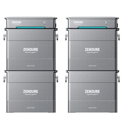 2x Zendure SolarFlow Hyper 2000 Balkonkraftwerk mit 4x AB2000 Akku