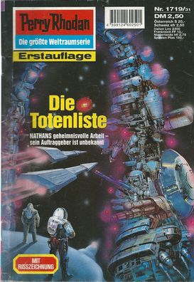 Perry Rhodan Nr. 1719 Die Totenliste (1994) Horst Hoffmann