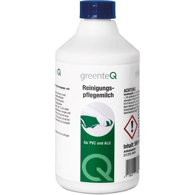 greenteQ Reinigungs- und Pflegemilch 500 ml