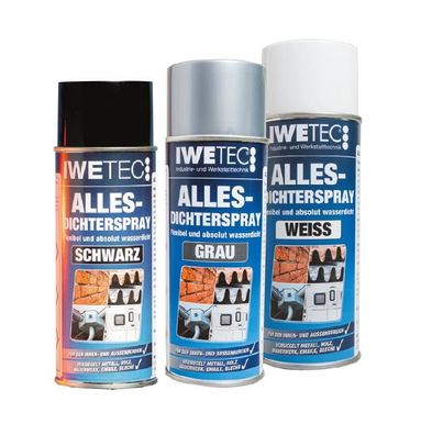 Iwetec Allesdichterspray 400 ml, Versiegelung 2 versch. Farben