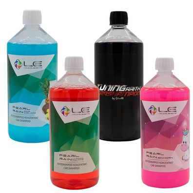 Liquid Elements "Pearl Rain" Autoshampoo 1 Liter 4 versch. Sorten