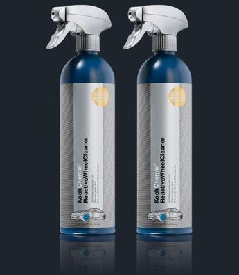 2 Stück Koch Chemie ReactiveWheelCleaner Felgenreinigungs-Gel je 750 ml