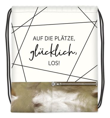 Schreibkram Manufaktur Premium Turnbeutel 35 x 43 cm Inhalt 17 Liter