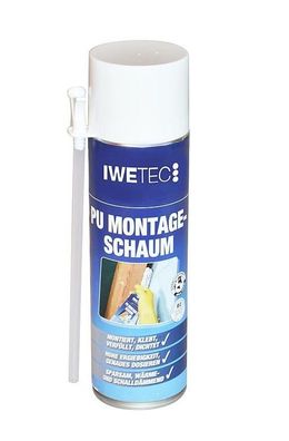 Iwetec PU-Montageschaum 500 ml