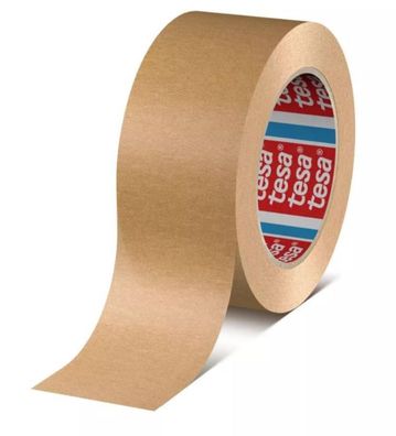 tesa 4713 Papierklebeband Papier Packband braun 50mm x 50m