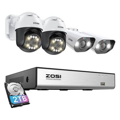 ZOSI - C296 * 2+C182 * 2+NVR+2T - Kamera