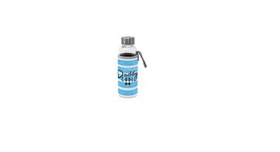 ppd Paperproducts Design Glas Bottle mit Schutzhülle 350 ml