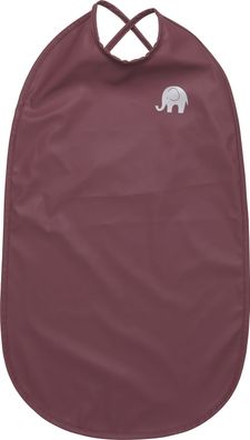 CeLaVi Kinder Lätzchen Basic Long PU-Bib Rose Brown