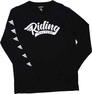 Riding Culture by Rokker Longsleeve Wings Black