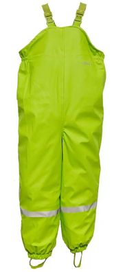 BMS Kinder Regenhose Antarctic Softskin Buddellatzhose Limette