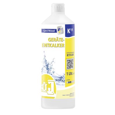 Gastrozid K11 Entkalker - 12 x 1 L Flasche - Geräteentkalker