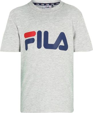 Fila Kurzarmshirt Baia Mare Classic Logo Tee Light Grey Melange