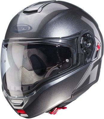 Caberg Motorrad Klapphelm Levo X Grau Metallic