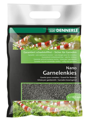 Dennerle Nano Garnelenkies Sulawesi schwarz 2kg