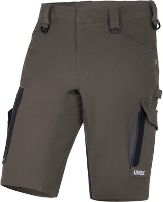 Uvex Arbeitshose, Bermuda Shorts SuXXeed Craft Grün, Khaki