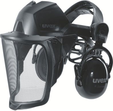 Uvex Accessoires Faceguard Schwarz