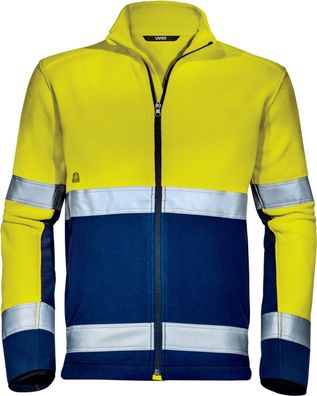 Uvex Fleecejacke Construction Gelb, Warngelb (88308)