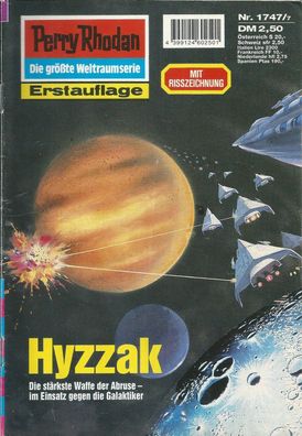 Perry Rhodan Nr. 1747 Hyzzak (1995) Peter Terrid