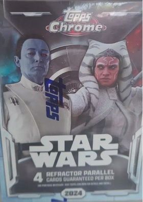 Topps Chrome Star Wars Cards (Blaster Box) 2024