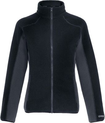 Uvex Damen Fleecejacke SuXXeed Craft Schwarz, Graphit