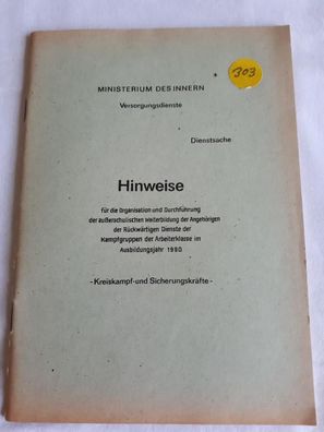 DDR MdI Hinweise für die Organisation und Durchführung