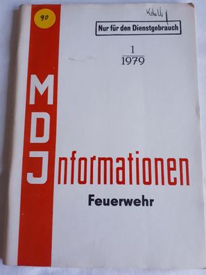 DDR MdI Informationen Feuerwehr 1-1979