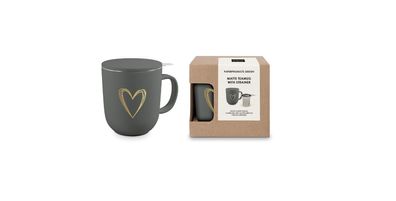 ppd Paperproducts Design Matte T-Mug with Lid & Strainer 350 ml