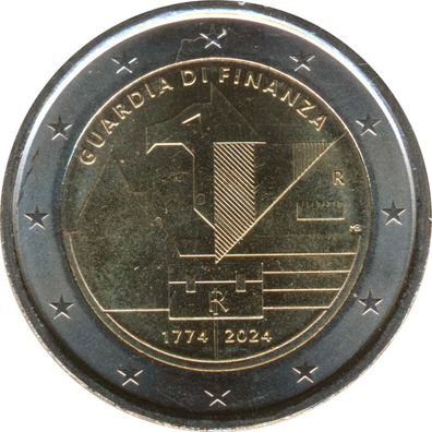 Italien 2 Euro 2024 - Guardia di Finanza