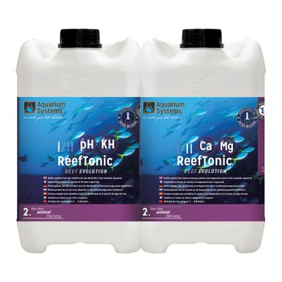 Aquarium Systems REEF Evolution Reef Tonic I & II - 2x 5 Liter