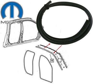 Türrahmendichtung rechts Dodge RAM 1500 Bj:04-08 RAM 2500 Bj:05-09