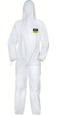 Uvex Overall 5/6 Comfort Light 7662 Weiß