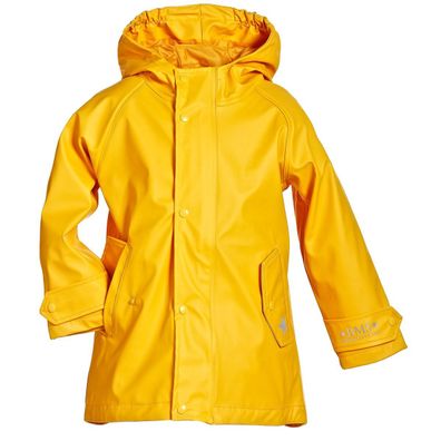 BMS Kinder Regenjacke HafenCity Coat Kids Pu/Lining Gelb