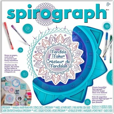 Spirograph Zeichnung Mandalas