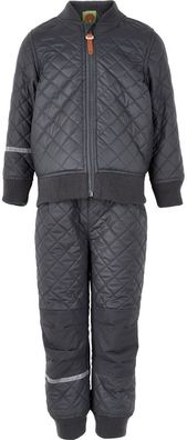 Celavi Kinder Thermo Set Pu-Coated Thermal Set W. Fleece Lining In Jacket Deep Sto