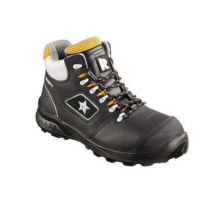 RUNNEX S3-Sicherheitsschnürstiefel TeamStar Schwarz/Orange