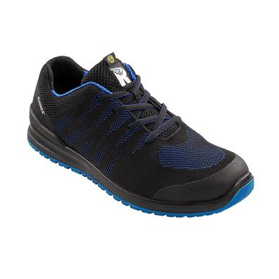 RUNNEX S1P-ESD-Sicherheitshalbschuh SportStar Schwarz/Blau