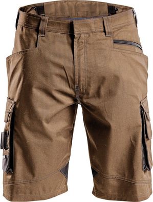 Dassy Arbeitsshorts Cosmic PESCO63 Lehmbraun/Anthrazitgrau