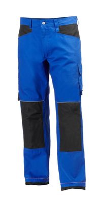 Helly Hansen Shorts / Hose 76451 Chelsea Workpant 555 Cobalt/Black