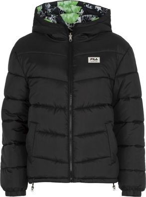 Fila Damen Wattierte Jacke Titisee Reversible Oversized Puff Jacket Moonless Night